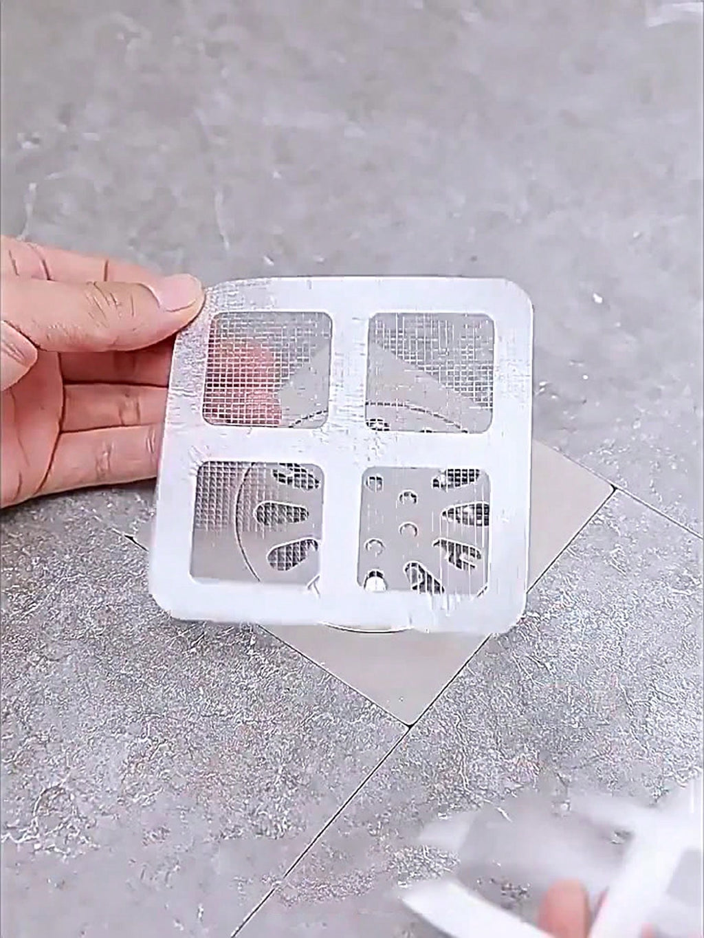 Disposable Hair Filter Stickers 10/30/50/100Pcs