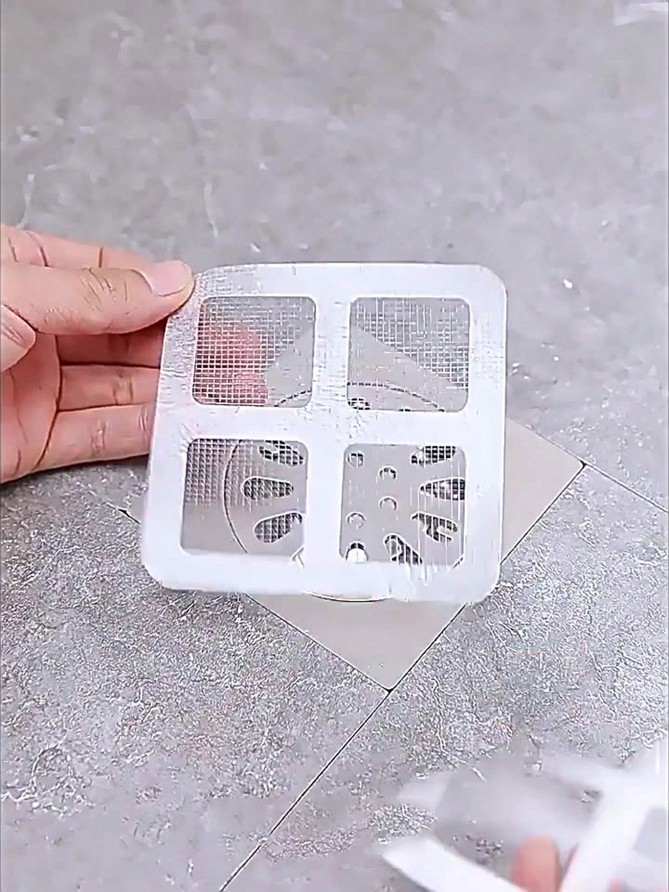 Disposable Hair Filter Stickers 10/30/50/100Pcs