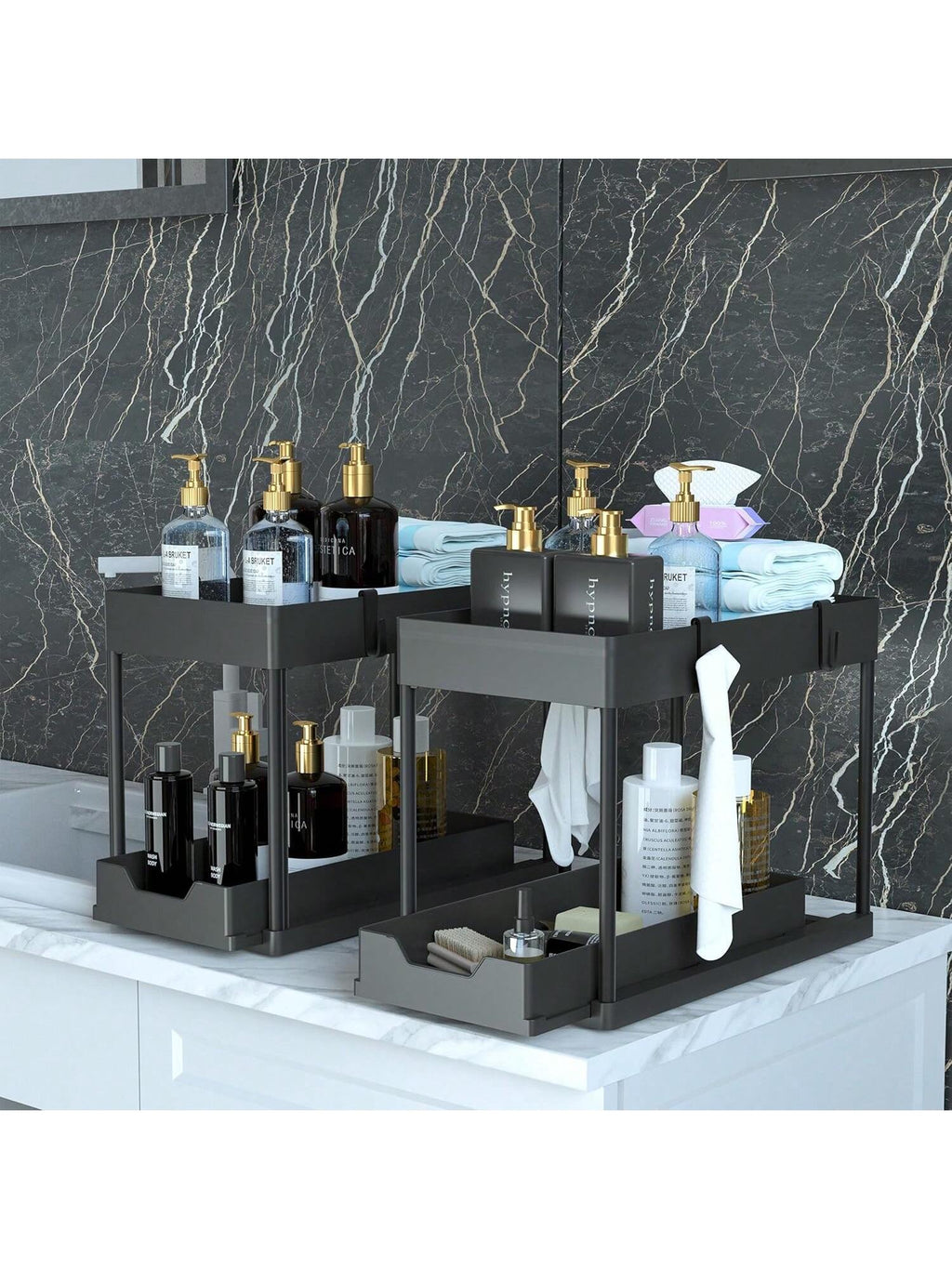 Kitchen Cabinet Storage Rack